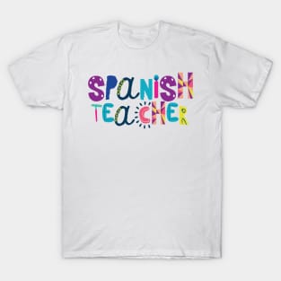 Cute Spanish Teacher Gift Idea Back to School T-Shirt